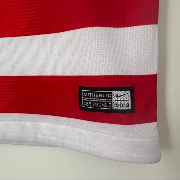 Nike Team USA Home Soccer Jersey 2018-2019 Size Youth Medium - Picture 3 of 9